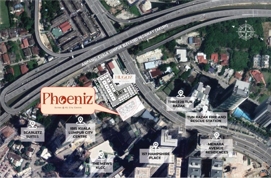 Phoeniz Suites Map