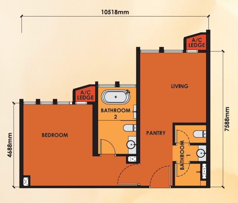 Phoeniz-Suites-KLCC-Type-B1