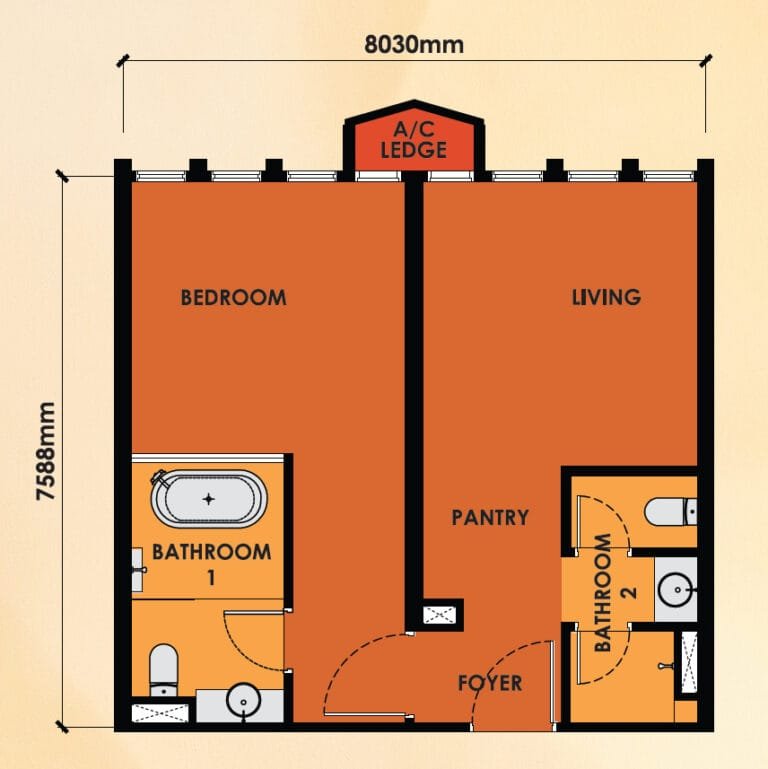 Phoeniz-Suites-KLCC-Type-B2